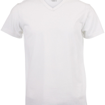 Unisex V-Neck T-Shirt - White