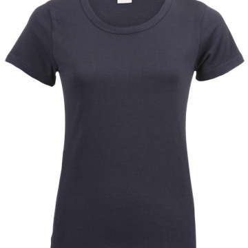 Woman Scoop Neck T-Shirt - Midnight Blue