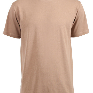 Heavyweight Unisex Crew Neck T-Shirt - Stone Brown