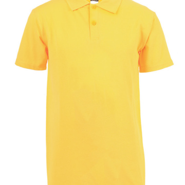 Men's Polo / Golfer T-shirt - Yellow