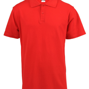 Kids / Children Polo / Golfer T-Shirt - Red