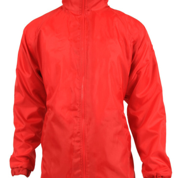 Unisex Oxford Rain Jackets - Red