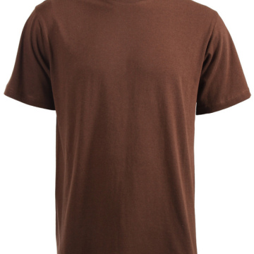 Heavyweight Unisex Crew Neck T-Shirt - Chocolate Brown