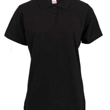 Women Polo/Golfer T-shirt - Black