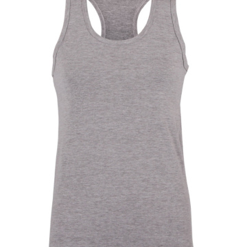 Women Racer Back T-Shirt - Grey